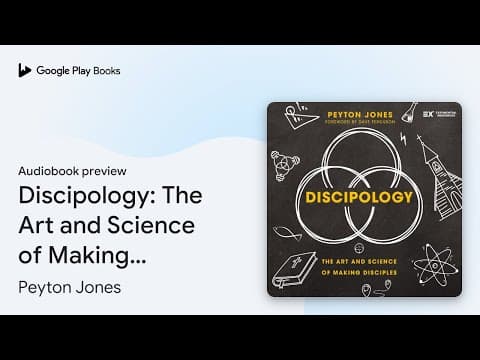 Discipology: The Art and Science of Making… by Peyton Jones · Audiobook preview